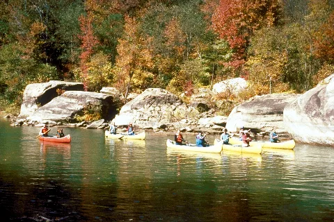 Caney Fork River Canoeing