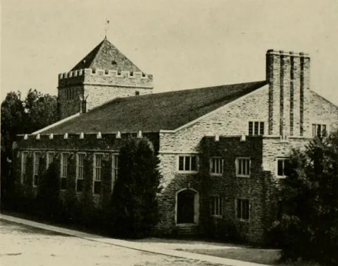 Card Gymnasium, Chanticleer 1952 Page 215