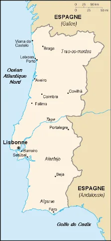 Carte Du Portugal