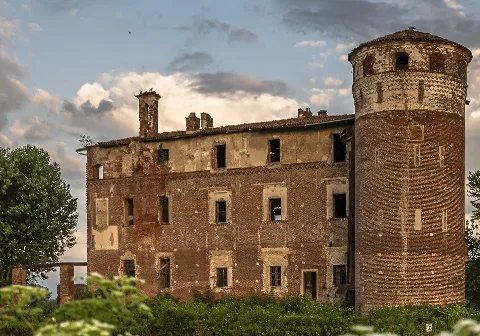 Castello Di Parpaglia, Parco Di Stupinigi, Candiolo, Italia