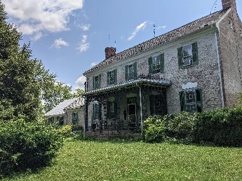 Cedar Hill From The Front Lawn