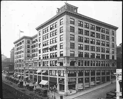 Central Building, Seattle, Ca 1917 (Mohai 2260)