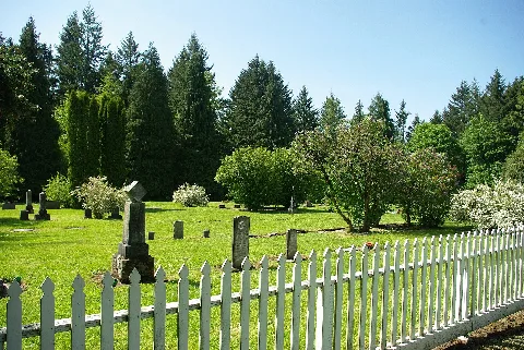 Champoeg Pioneer Cemetery Oregon