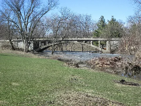 Cherry Street Bridge Over Tributary Of Shell Rock River