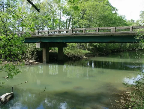 Chickamauga, Chickamauga Creek And Reeds Bridge
