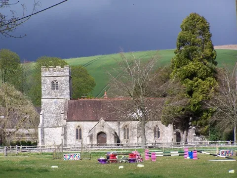 Church With Other Colours, Codford St Mary (Geograph 2911559)