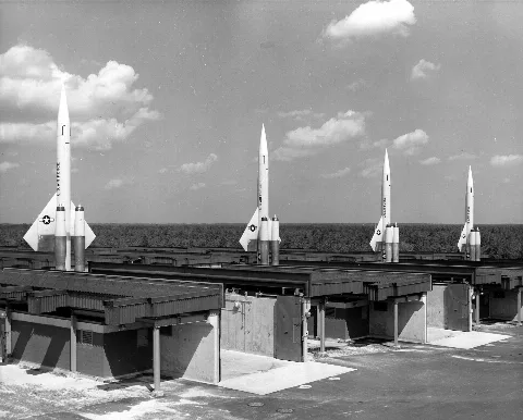 Cim 10 Bomarc Missile Battery