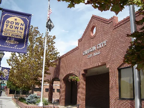 City Halll At Downtown Carson City Nv Panoramio