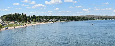 Cold Lake Featuring Kinosoo Beach