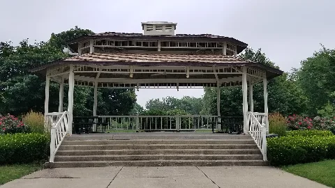 Commons Park Gazebo At North Riverside, Illinois