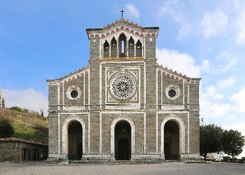 Cortona, Basilica Di Santa Margherita, Esterno 01