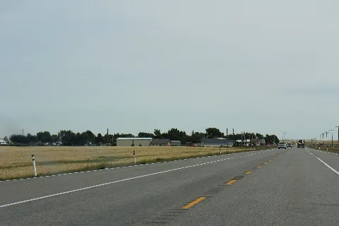 Cowley Alberta Looking East On Ab3
