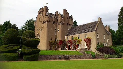 Crathes Castle From Garden