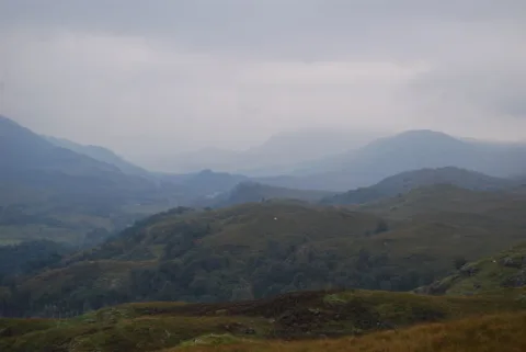 Creag Bhuilg And West Glen Dochart In Autumn Gloom Geograph.org.uk 968443