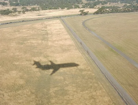 Crossing Airport Perimeter (32445787733)