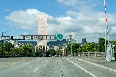 Crossing The Burnside Bridge