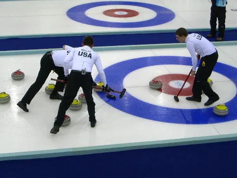 Curling Torino 2006 Pinerolo Palaghiaccio Scena2