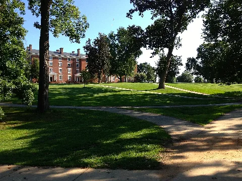 Cushing Hall At Hampden Sydney College In Virginia
