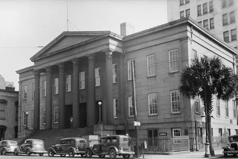 Custom House, Bay & Bull Streets, Savannah (Chatham County, Georgia)