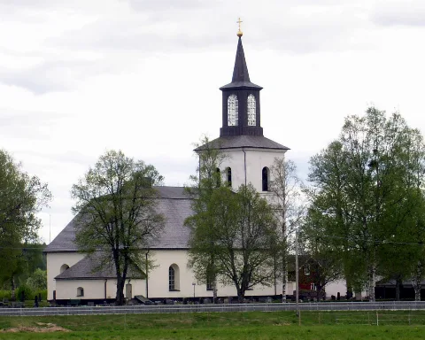 Dala Floda Kyrka From North