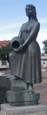 David Wretling Kvinnan Vid Brunnen