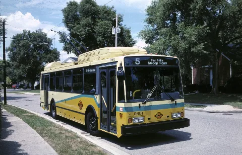 Dayton Eti 14Tre Trolleybus 9601 At Stroop In 1996