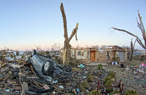 December 26 28 2015 Garland And Rowlett, Tx Ef4 Tornado Damage Captured On 1 25 2016 By Volkan Yuksel Dsc06368