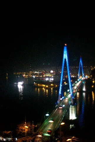 Dolsan Bridge Night View