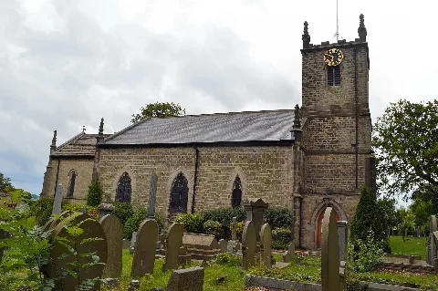 Dore, Christ Church From The Churchyard 1