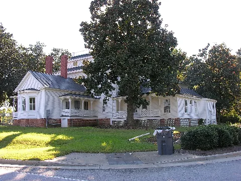 East Side And Rear Elevation Leslie Alford Mims House