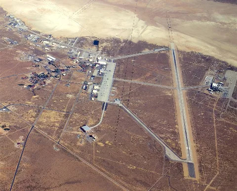 Edwards Air Force Base, Calif, Main Base Area