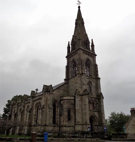 Falkland, High Street, Falkland Parish Church From Sw