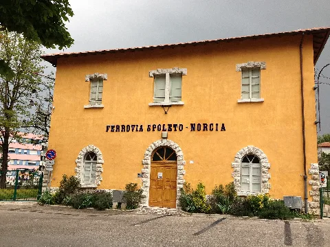Ferrovia Spoleto Norcia. Stazione Di Spoleto
