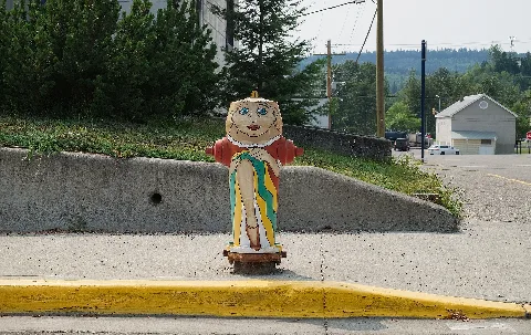 Fire Hydrant Of Mclean Street And Shepherd Avenue In Quesnel, Bc (Dscf5227)