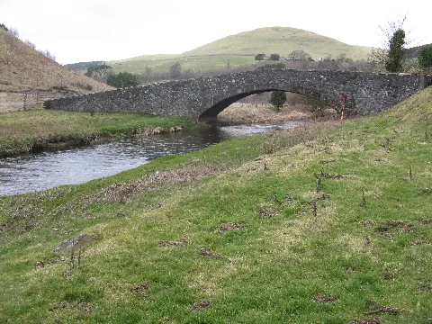 Five Mile Bridge At Hamildean Geograph.org.uk 2317002