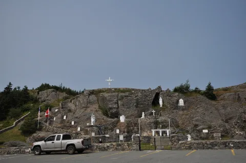 Flatrocknl Lourdesgrotto