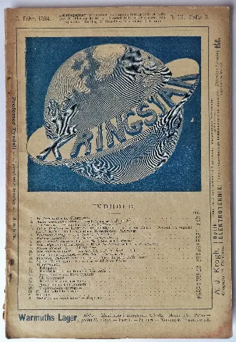 Forsiden Til Tidsskriftet Kringsjaa Fra 3. Februar 1894