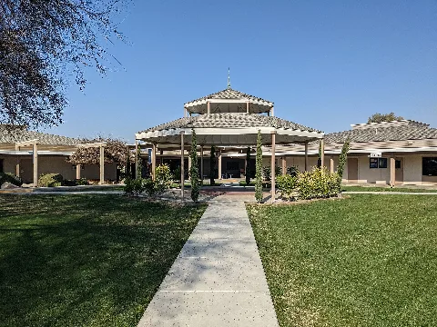 Fresno Adventist Academy Front Office And Gazebo