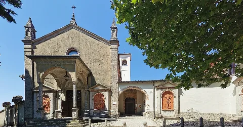 Friary Of Sabbioncello Entrance On East Side And Church Facade