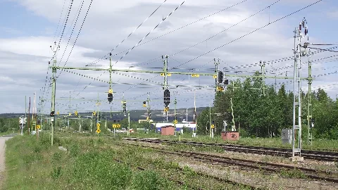 Gällivare Railyard