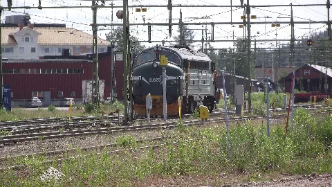 Gällivare Railyard Nohab
