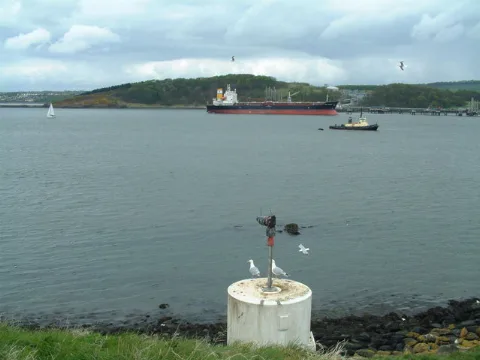 Gas Tanker At Braefoot Bay Geograph.org.uk 1162563