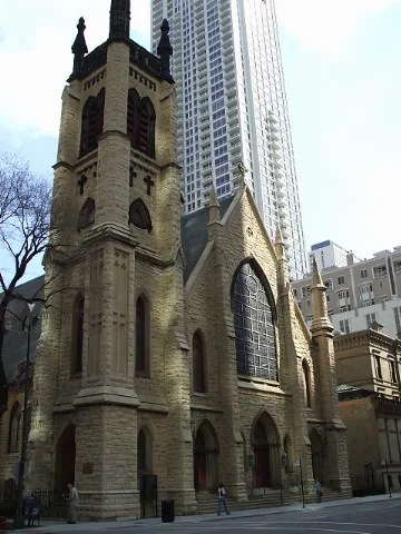 Gerald Farinas Chicago Cathedral Of Saint James From North