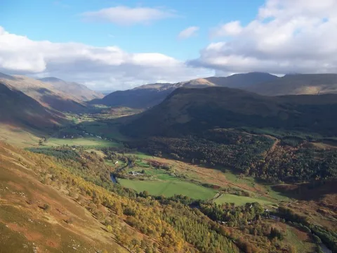 Glen Lyon From The Air Geograph.org.uk 451068