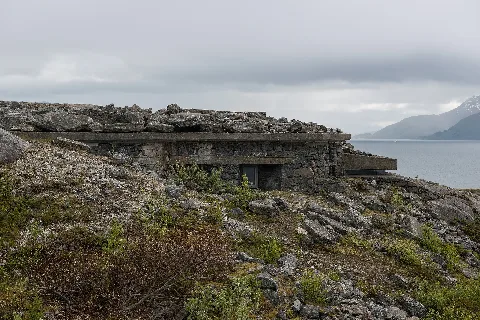 Grønsvik Kystfort, North View 20150607 1