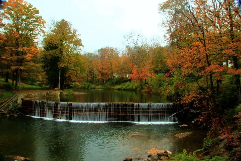 Green River Crib Dam, (With Fish Ladder) Guilford, Vt.