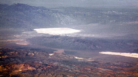 Groom Lake And Papoose Lake