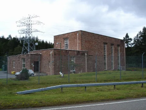 Grudie Bridge Power Station Geograph.org.uk 35534