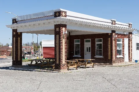 Gulf Oil Company Service Station