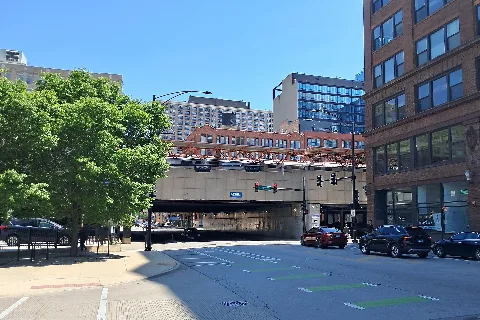 Harrison St East At Lasalle St Station Chicago, Il May 2026